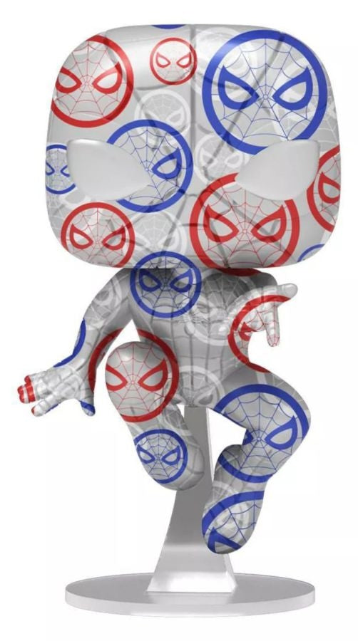 Pop Weasel Image of Marvel Comics - Spider-Man Patriotic Age (Artist Series) US Exclusive Pop! with Protector [RS] - Funko