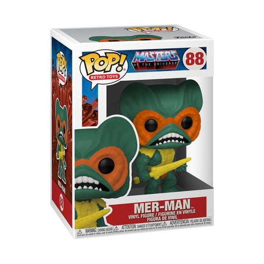 Pop Weasel - Image 2 of Masters of the Universe - Merman Pop! Vinyl - Funko