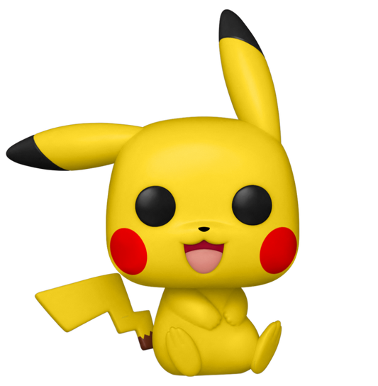 Pop Weasel Image of Pokemon - Pikachu Sitting Pop! Vinyl [RS] - Funko