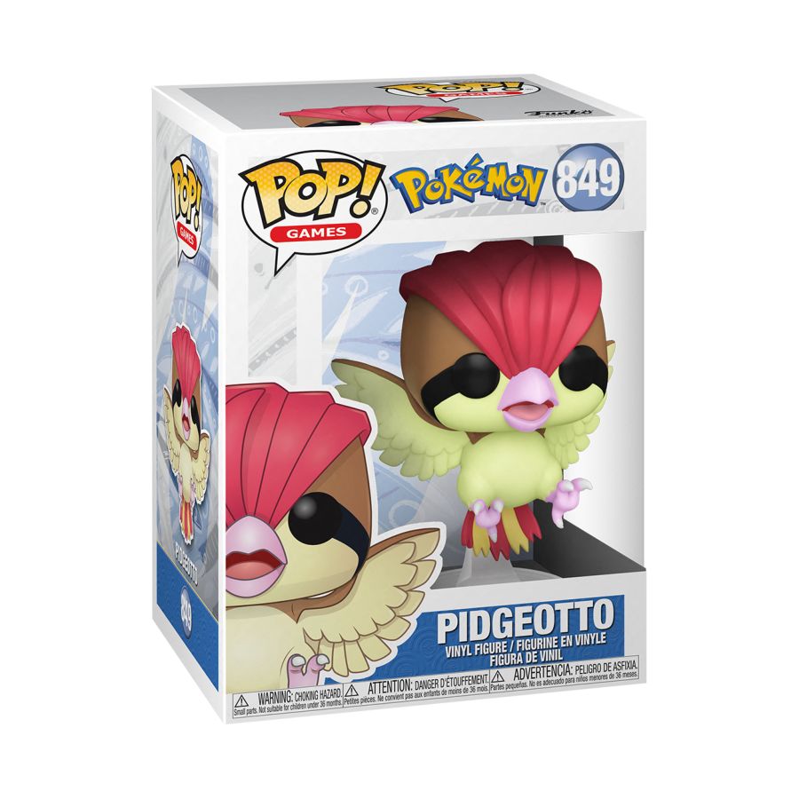 Pop Weasel - Image 2 of Pokemon - Pidgeotto Pop! Vinyl [RS] - Funko - Pop Vinyl - Image - Pop Weasel