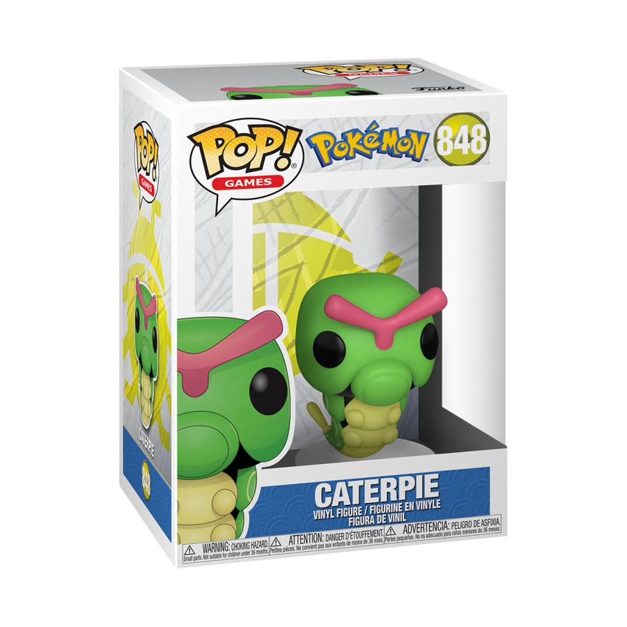 Pop Weasel - Image 2 of Pokemon - Caterpie Pop! Vinyl [RS] - Funko - Pop Vinyl - Image - Pop Weasel