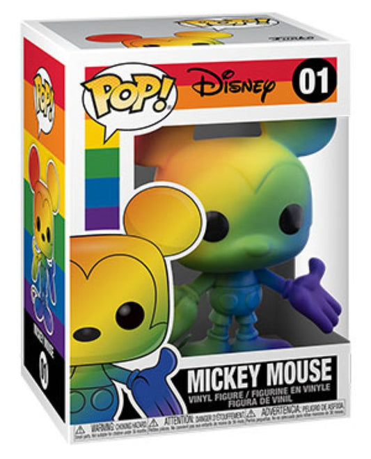 Pop Weasel - Image 2 of Disney - Mickey Mouse Rainbow Pride Pop! Vinyl - Funko