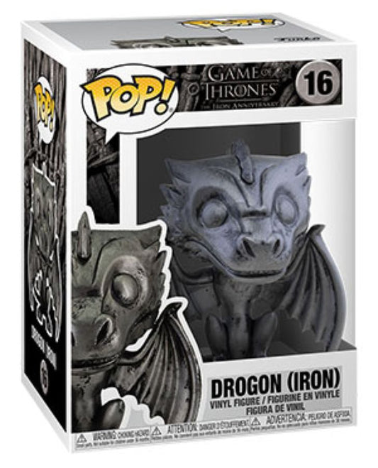 Pop Weasel - Image 2 of A Game of Thrones - Drogon (Iron) Pop! Vinyl - Funko