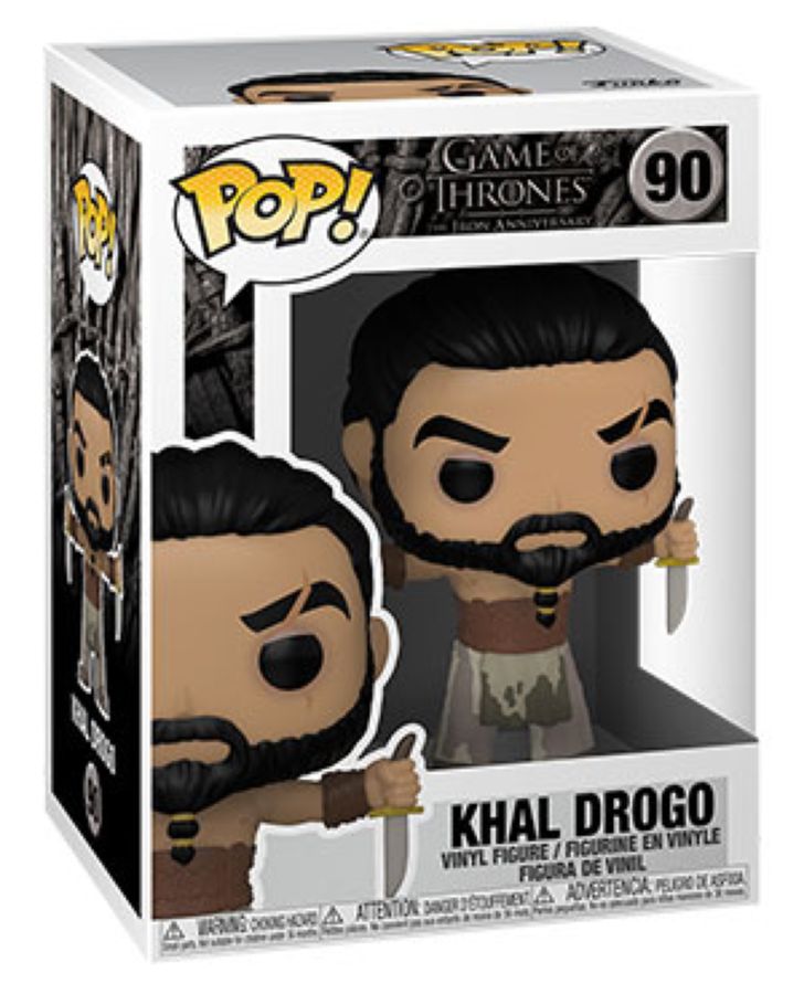 Pop Weasel - Image 2 of A Game of Thrones - Khal Drogo with Daggers Pop! Vinyl - Funko - Pop Vinyl - Image - Pop Weasel