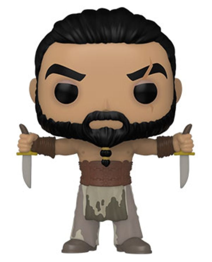 Pop Weasel Image of A Game of Thrones - Khal Drogo with Daggers Pop! Vinyl - Funko - Pop Vinyl - Image - Pop Weasel