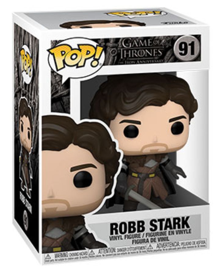 Pop Weasel - Image 2 of A Game of Thrones - Robb Stark with Sword Pop! Vinyl - Funko - Pop Vinyl - Image - Pop Weasel