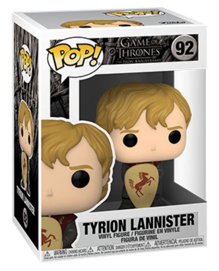 Pop Weasel - Image 2 of A Game of Thrones - Tyrion with Shield Pop! Vinyl - Funko - Pop Vinyl - Image - Pop Weasel