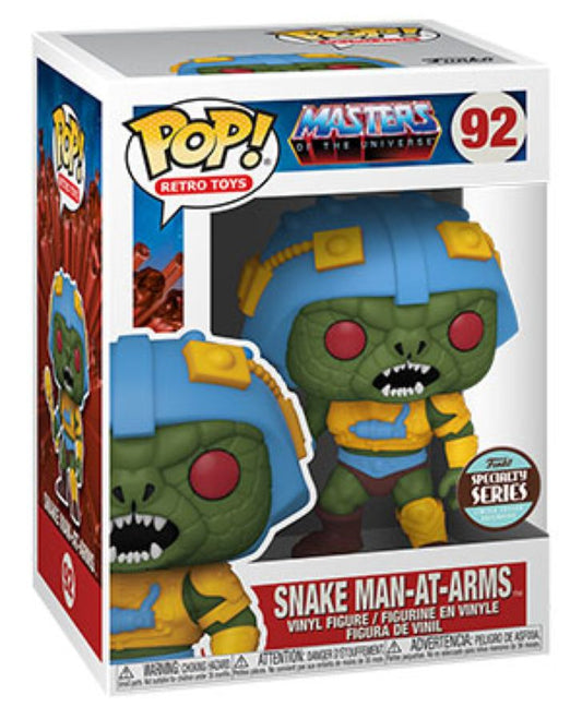 Pop Weasel - Image 2 of Masters of the Universe - Snake Man-At-Arms Pop! Vinyl - Funko