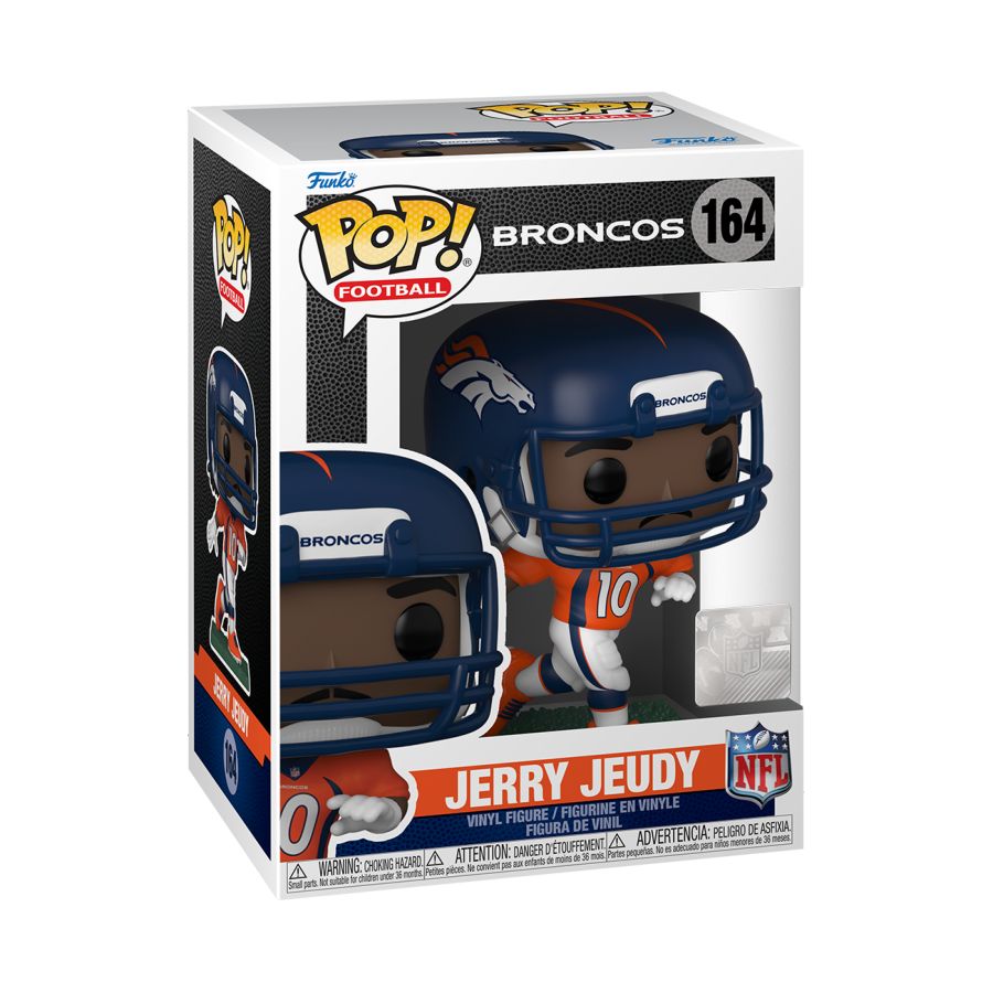 Pop Weasel - Image 2 of NFL: Broncos - Jerry Jeudy (Home) Pop! Vinyl - Funko - Pop Vinyl - Image - Pop Weasel