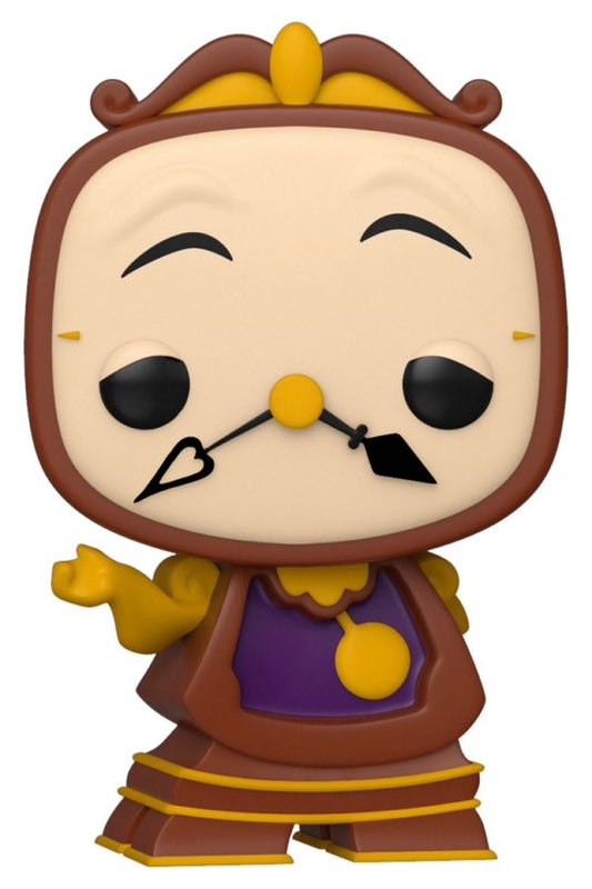 Pop Weasel Image of Beauty and the Beast (1991) 30th Anniversary - Cogsworth Pop! Vinyl - Funko