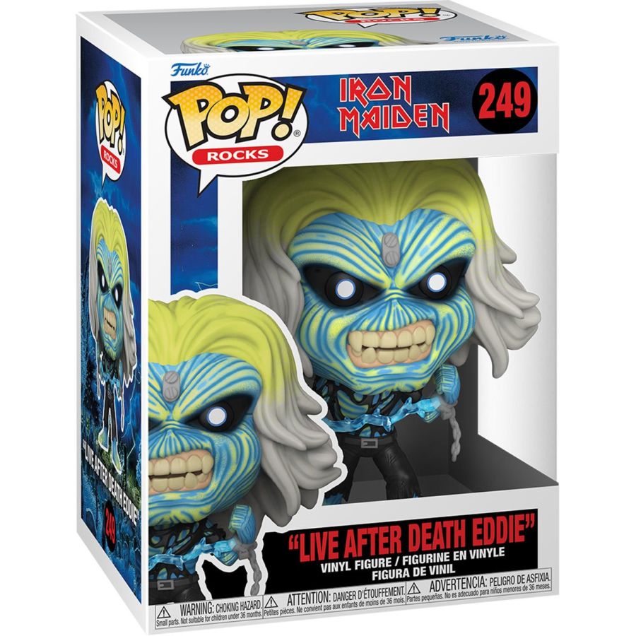 Pop Weasel - Image 2 of Iron Maiden - Eddie Live After Death Pop! Vinyl - Funko - Pop Vinyl - Image - Pop Weasel