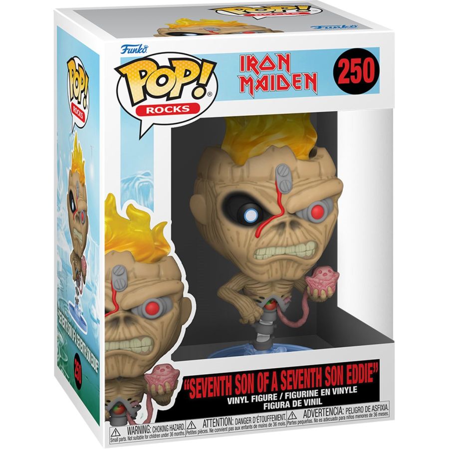 Pop Weasel - Image 2 of Iron Maiden - Eddie Seventh Son of A Seventh Son Pop! Vinyl - Funko - Pop Vinyl - Image - Pop Weasel