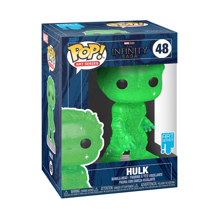 Pop Weasel - Image 2 of Marvel Infinity Saga - Hulk Green (Artist Series) Pop! Vinyl with Protector - Funko - Pop Vinyl - Image - Pop Weasel