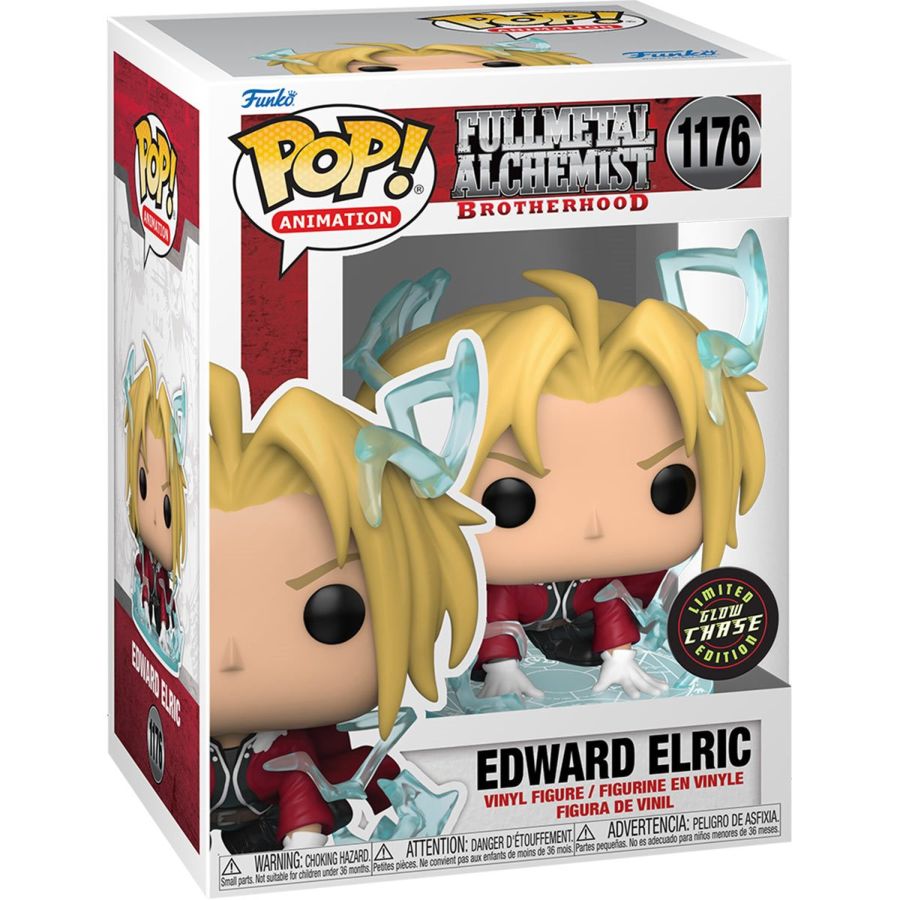 Pop Weasel - Image 3 of Fullmetal Alchemist: Brotherhood - Edward Elric with Energy (with chase) Pop! Vinyl - Funko - Pop Vinyl - Image - Pop Weasel