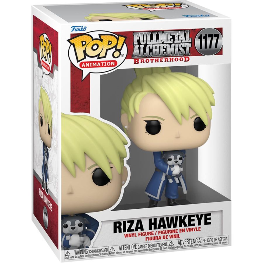 Pop Weasel - Image 2 of Fullmetal Alchemist: Brotherhood - Riza Hawkeye Pop! Vinyl - Funko - Pop Vinyl - Image - Pop Weasel