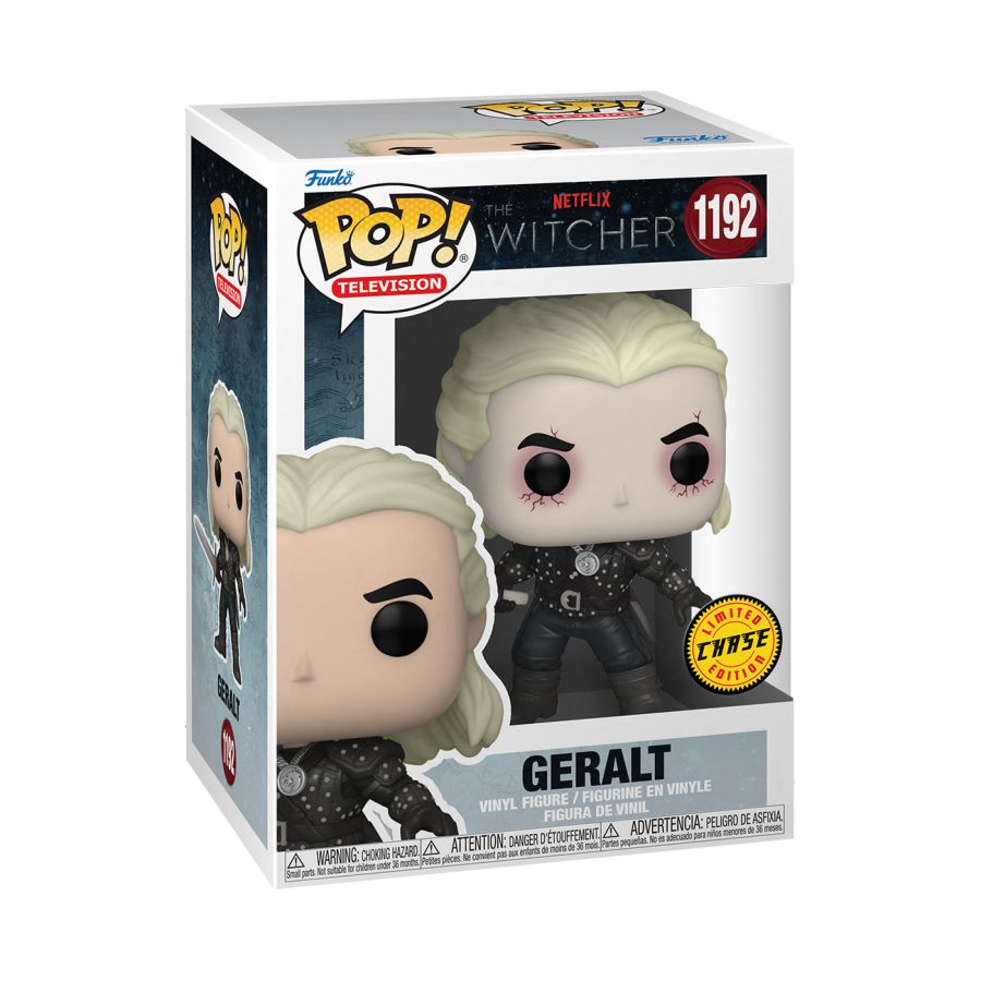 Image Pop Weasel - Image 3 of The Witcher (TV) - Geralt (with chase) Pop! Vinyl - Funko - Pop Vinyl - Image - Pop Weasel