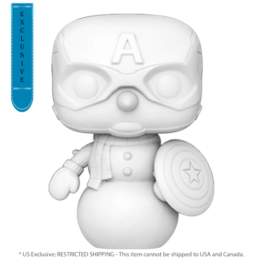 Pop Weasel Image of Marvel Comics - Captain America Holiday DIY US Exclusive Pop! Vinyl [RS] - Funko