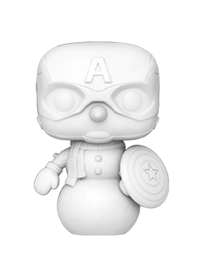 Pop Weasel - Image 2 of Marvel Comics - Captain America Holiday DIY US Exclusive Pop! Vinyl [RS] - Funko - Pop Vinyl - Image - Pop Weasel