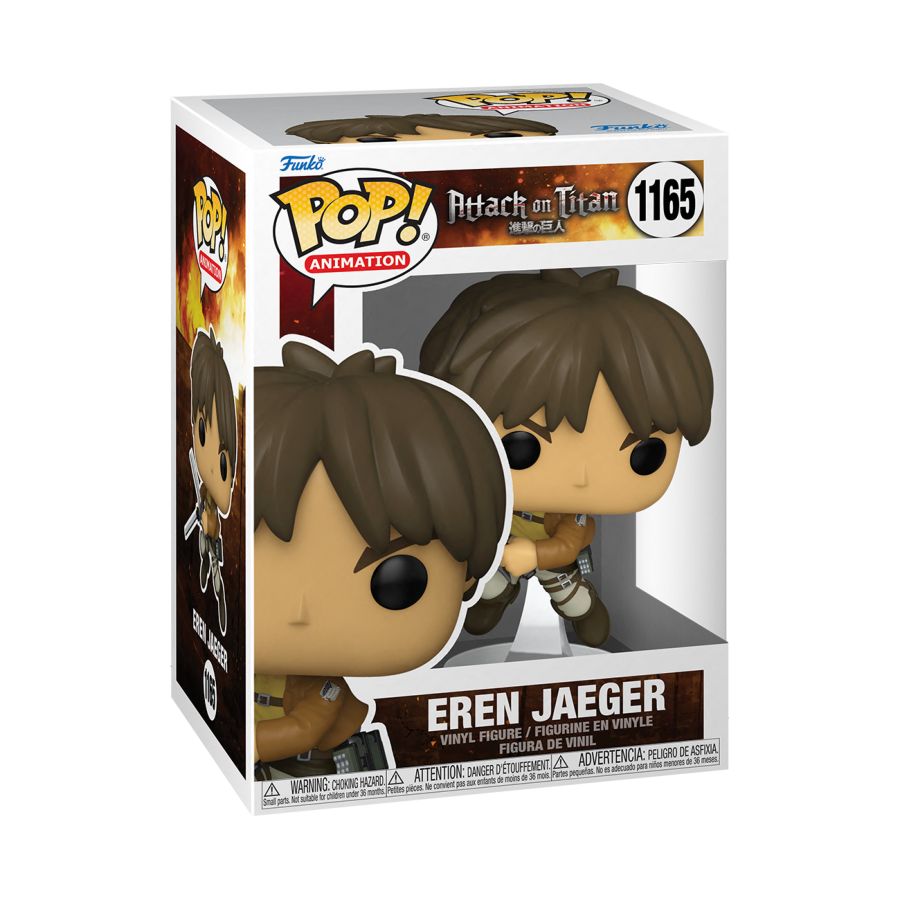 Pop Weasel - Image 2 of Attack on Titan - Eren Yeager Pop! Vinyl - Funko - Pop Vinyl - Image - Pop Weasel