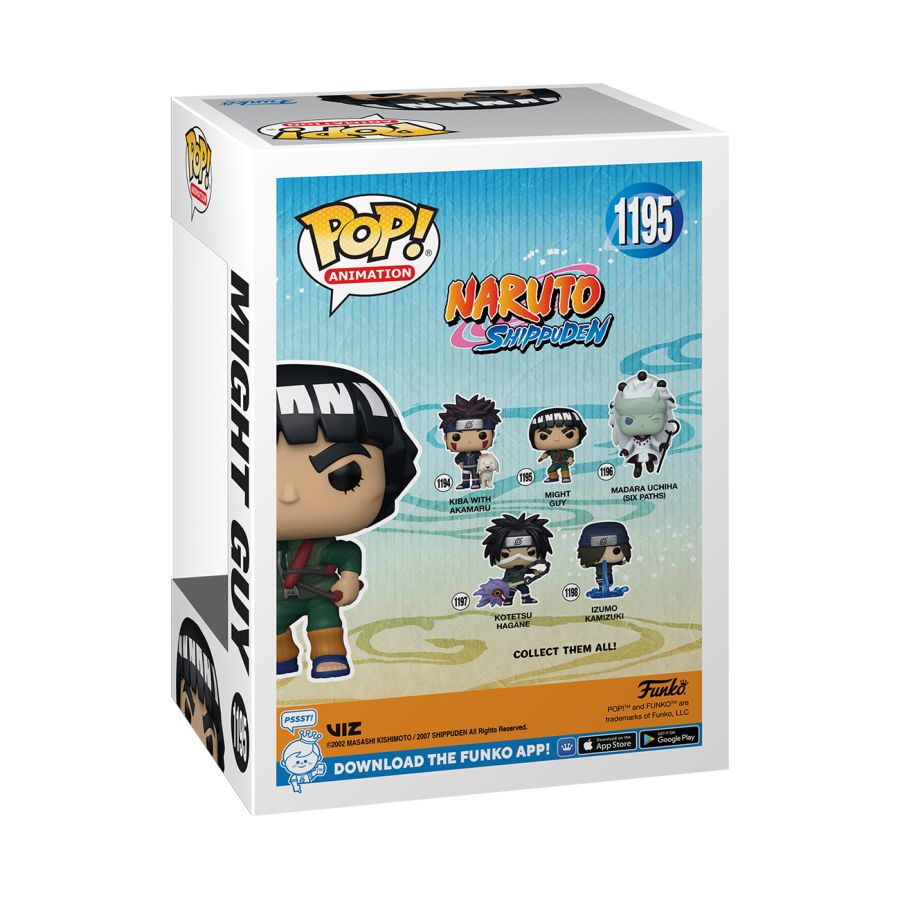 Pop Weasel - Image 3 of Naruto - Might Guy Pop! Vinyl - Funko - Pop Vinyl - Image - Pop Weasel