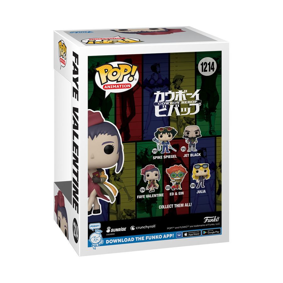 Pop Weasel - Image 3 of Cowboy Bebop - Faye Valentine Pop! Vinyl - Funko - Pop Vinyl - Image - Pop Weasel