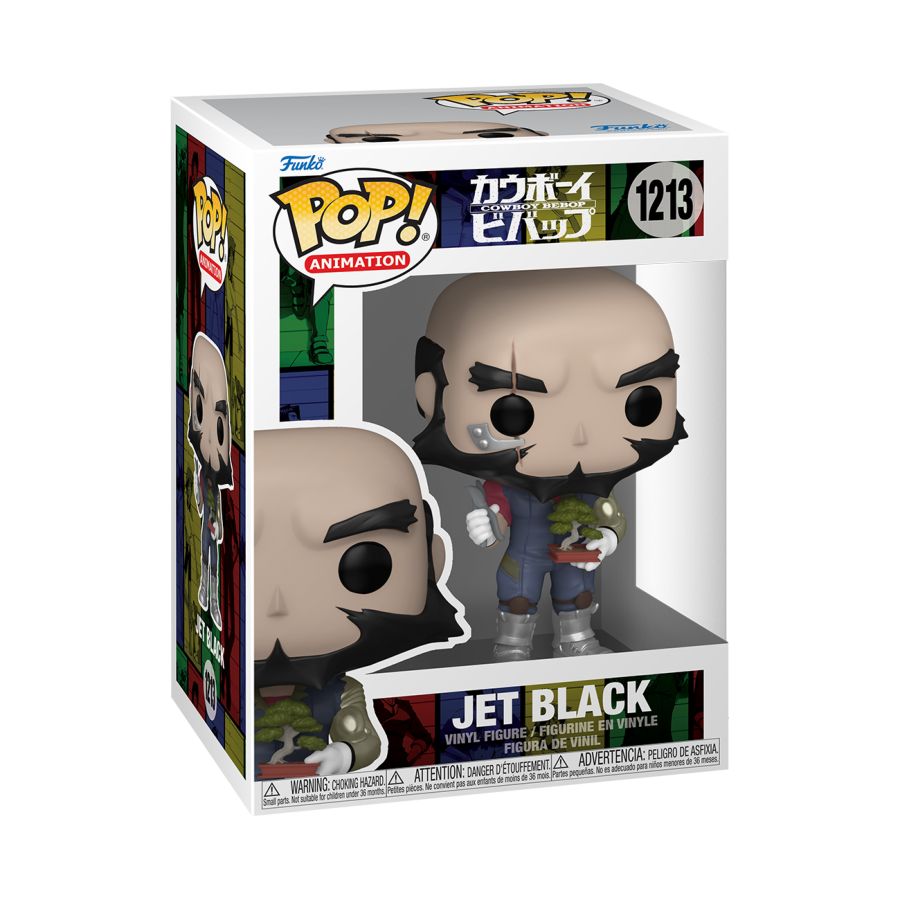 Pop Weasel - Image 2 of Cowboy Bebop - Jet Black with Bonsai Pop! Vinyl - Funko - Pop Vinyl - Image - Pop Weasel