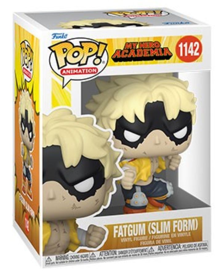 Pop Weasel - Image 2 of My Hero Academia - Fat Gum (Slim Form) Pop! Vinyl - Funko - Pop Vinyl - Image - Pop Weasel