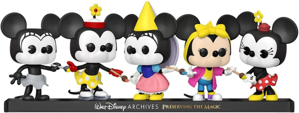 Pop Weasel Image of Disney Archives - Minnie Mouse US Exclusive Pop! Vinyl 5-Pack [RS] - Funko - Pop Vinyl - Image - Pop Weasel