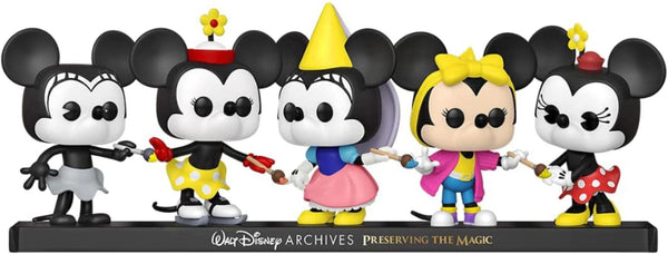 Pop Weasel Image of Disney Archives - Minnie Mouse US Exclusive Pop! Vinyl 5-Pack [RS] - Funko