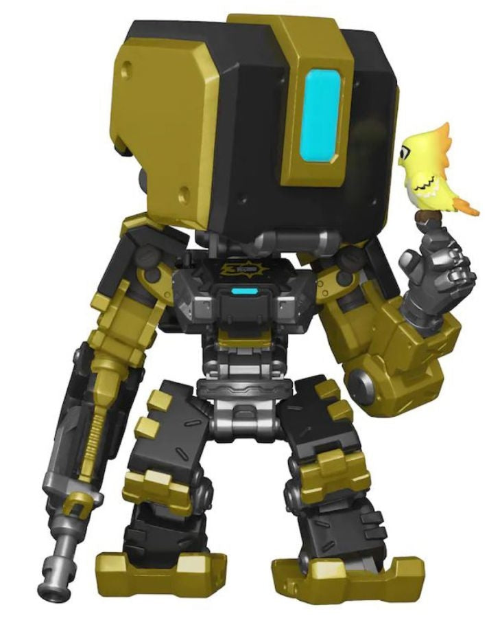 Pop Weasel Image of Overwatch - Bastion Metallic Gold Blizzard 30th Anniversary US Exclusive 6" Pop! Vinyl [RS] - Funko