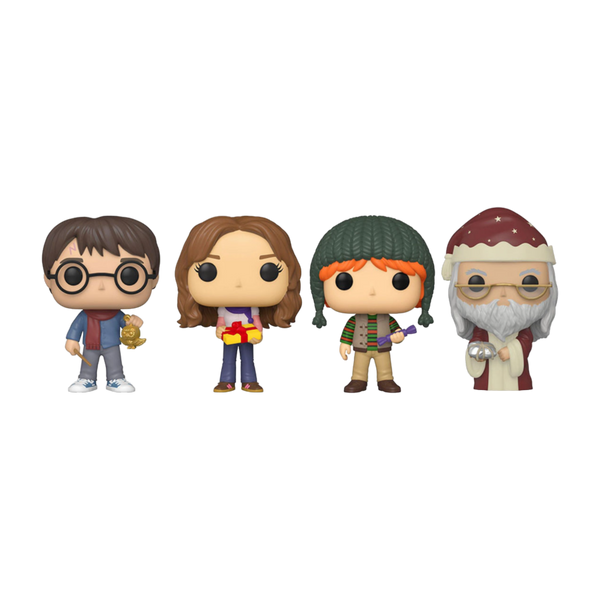 Pop Weasel Image of Harry Potter - Holiday US Exclusive Pop! Vinyl 4-Pack [RS] - Funko