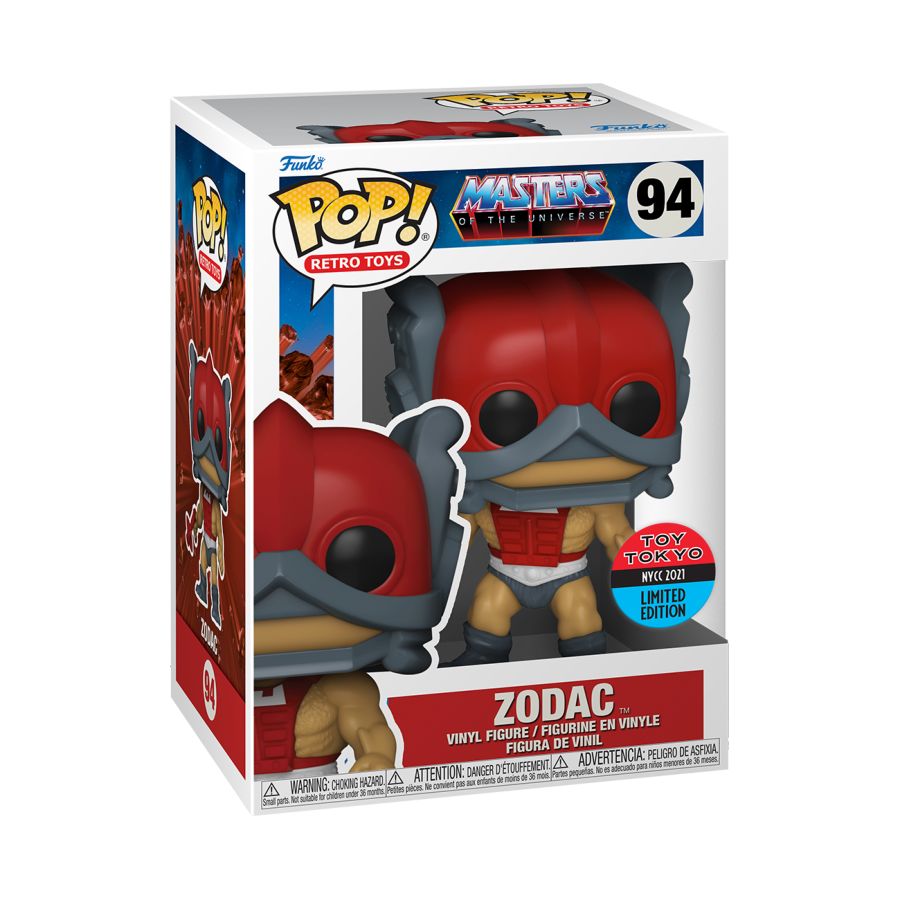 Pop Weasel - Image 2 of Masters of the Universe - Zodac NYCC 2021 US Exclusive Pop! Vinyl [RS] - Funko - Pop Vinyl - Image - Pop Weasel