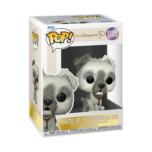 Pop Weasel - Image 2 of Disney World 50th Anniversary - Pirates of the Caribbean Dog with Keys Pop! Vinyl - Funko