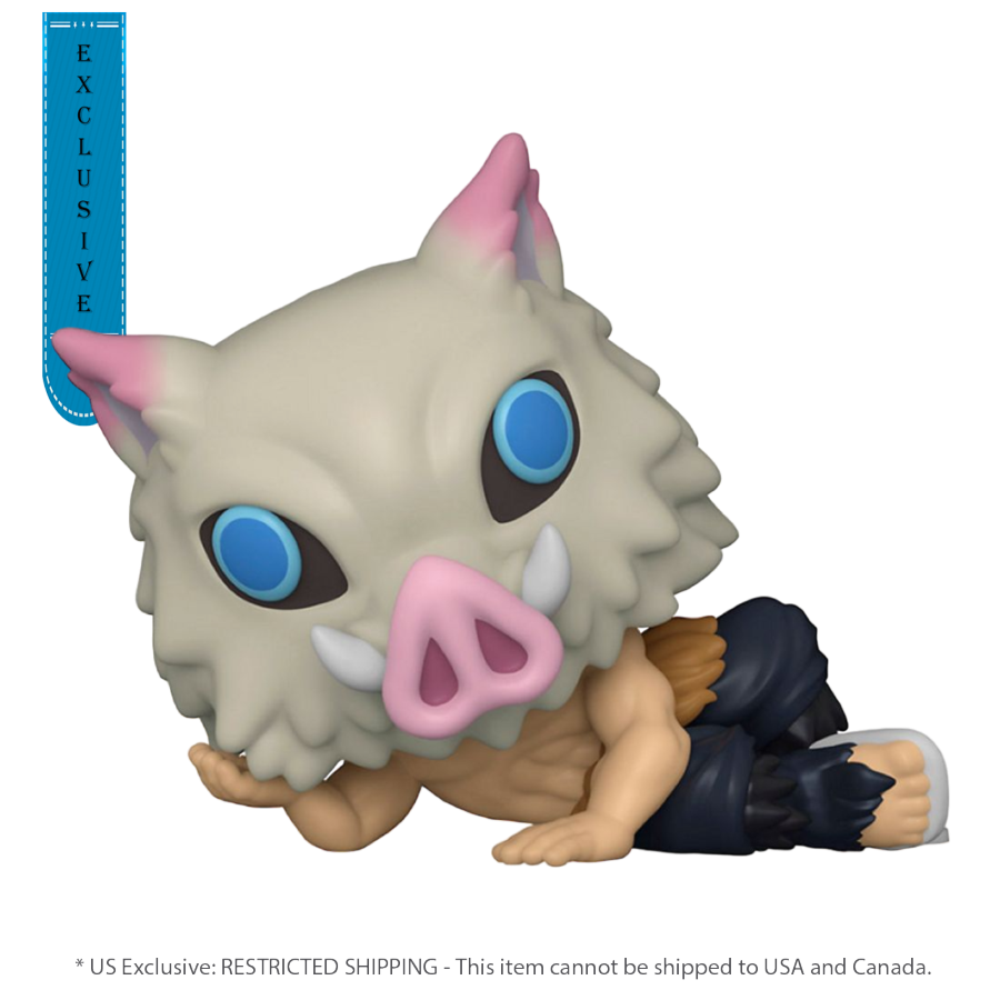 Pop Weasel Image of Demon Slayer - Inosuke Lounging US Exclusive Pop! Vinyl [RS] - Funko - Pop Vinyl - Image - Pop Weasel