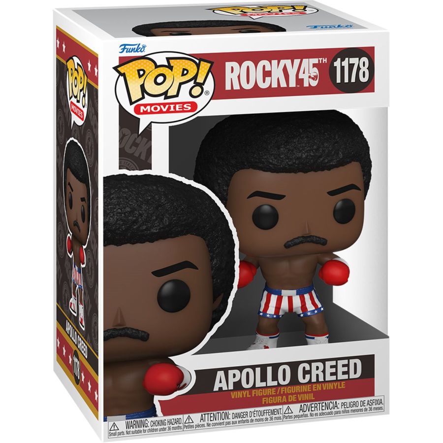 Image Pop Weasel - Image 2 of Rocky - Apollo Creed 45th Anniversary Pop! Vinyl - Funko - Pop Vinyl - Image - Pop Weasel