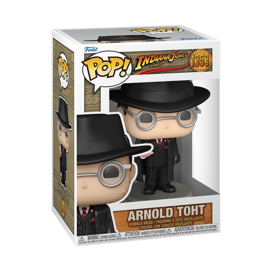 Pop Weasel - Image 2 of Indiana Jones: Raiders of the Lost Ark - Arnold Toht Pop! Vinyl - Funko - Pop Vinyl - Image - Pop Weasel