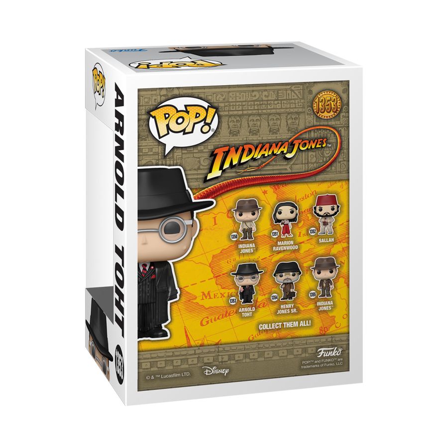 Pop Weasel - Image 3 of Indiana Jones: Raiders of the Lost Ark - Arnold Toht Pop! Vinyl - Funko - Pop Vinyl - Image - Pop Weasel