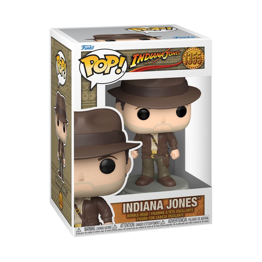 Pop Weasel - Image 2 of Indiana Jones: Raiders of the Lost Ark - Indiana w/jacket Pop! Vinyl - Funko - Pop Vinyl - Image - Pop Weasel