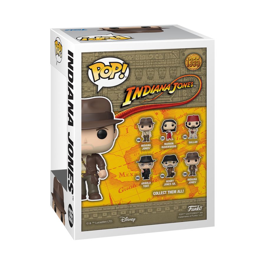 Pop Weasel - Image 3 of Indiana Jones: Raiders of the Lost Ark - Indiana w/jacket Pop! Vinyl - Funko - Pop Vinyl - Image - Pop Weasel