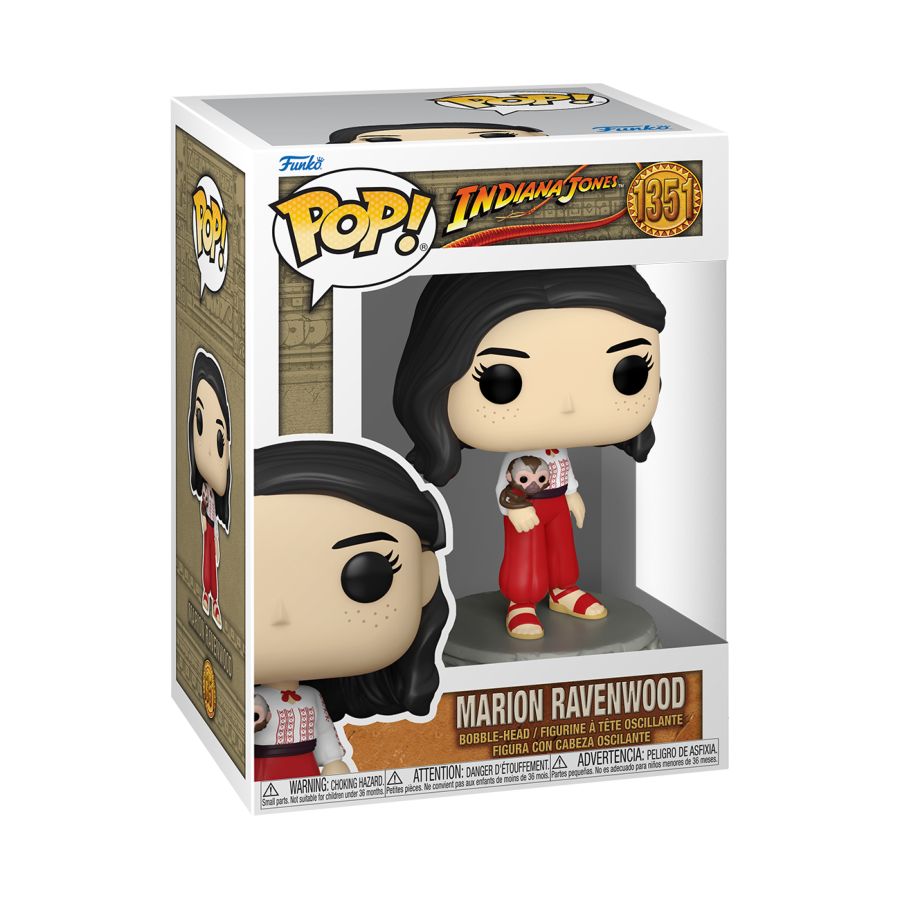 Pop Weasel - Image 2 of Indiana Jones: Raiders of the Lost Ark - Marion Ravenwood Pop! Vinyl - Funko - Pop Vinyl - Image - Pop Weasel