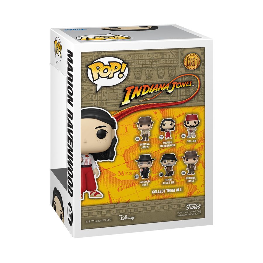 Pop Weasel - Image 3 of Indiana Jones: Raiders of the Lost Ark - Marion Ravenwood Pop! Vinyl - Funko - Pop Vinyl - Image - Pop Weasel