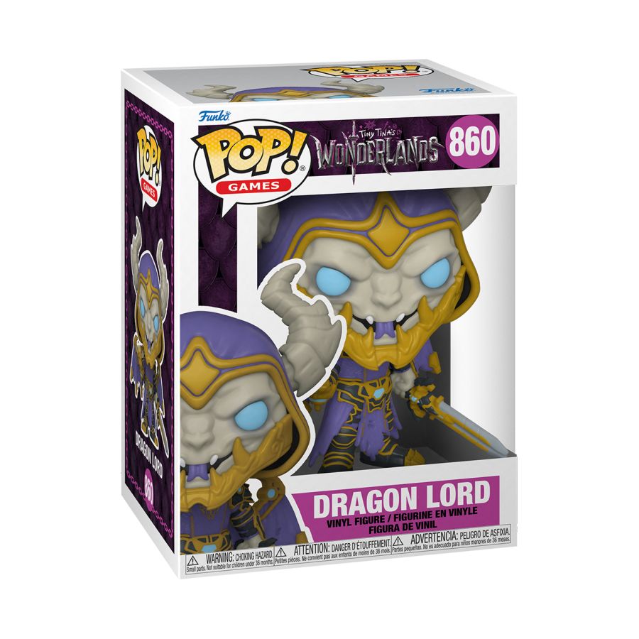 Pop Weasel - Image 2 of Borderlands: Tiny Tina's Wonderland - Dragon Lord Pop! Vinyl - Funko - Pop Vinyl - Image - Pop Weasel