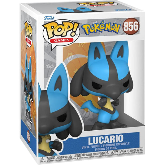 Pop Weasel - Image 2 of Pokemon - Lucario Pop! Vinyl [RS] - Funko