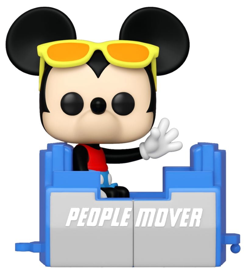 Pop Weasel Image of Disney World 50th Anniversary - Mickey Mouse on People Mover Pop! Vinyl - Funko - Pop Vinyl - Image - Pop Weasel