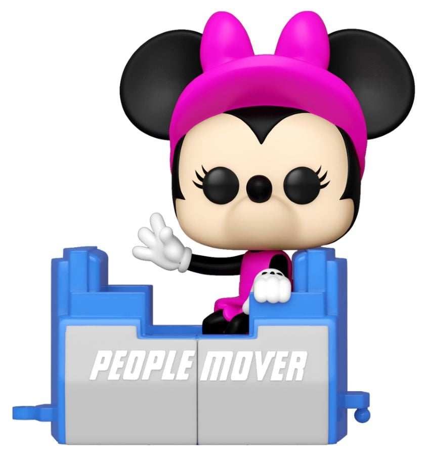 Pop Weasel Image of Disney World 50th Anniversary - Minnie Mouse on People Mover Pop! Vinyl - Funko - Pop Vinyl - Image - Pop Weasel