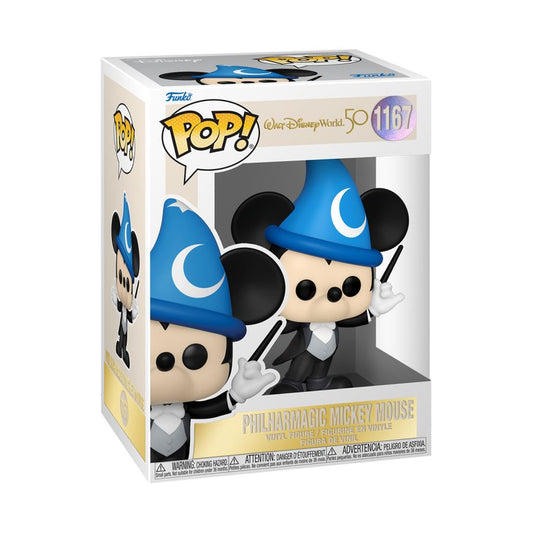 Pop Weasel - Image 2 of Disney World 50th Anniversary - Mickey Mouse Philharmagic Pop! Vinyl - Funko