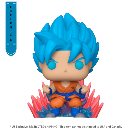 Pop Weasel Image of Dragon Ball Super - Goku Kaioken Glow US Exclusive Pop! [RS] - Funko