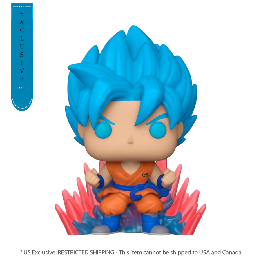 Pop Weasel Image of Dragon Ball Super - Goku Kaioken Glow US Exclusive Pop! [RS] - Funko - Pop Vinyl - Image - Pop Weasel