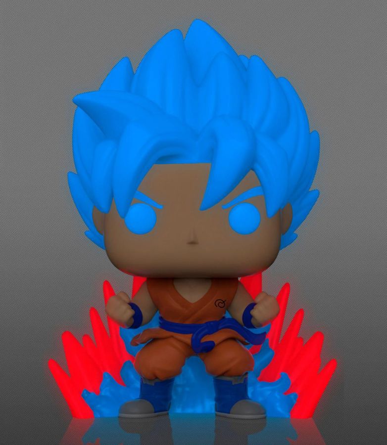 Pop Weasel - Image 3 of Dragon Ball Super - Goku Kaioken Glow US Exclusive Pop! [RS] - Funko - Pop Vinyl - Image - Pop Weasel