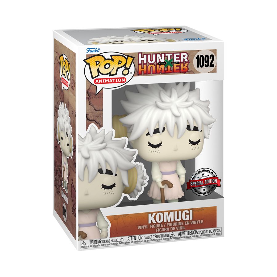 Pop Weasel - Image 2 of Hunter x Hunter - Komugi (with chase) US Exclusive Pop! Vinyl [RS] - Funko - Pop Vinyl - Image - Pop Weasel